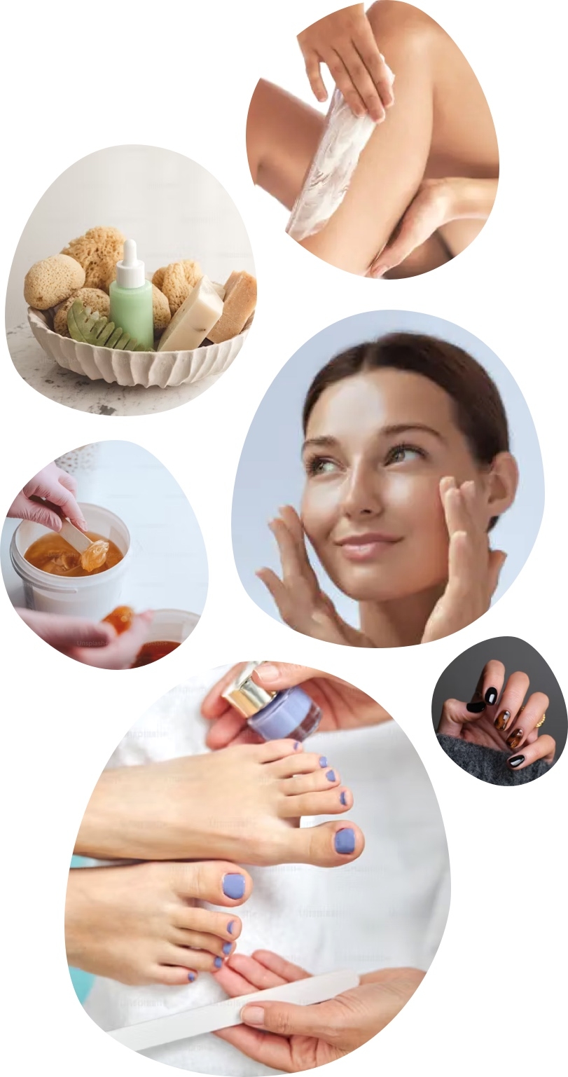 Depilacija, pedikura, manikira, nega obraza, urejanje trepalnic in obrvi ...